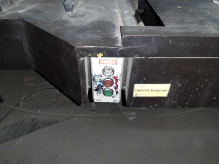 Zdjęcie przedmiotu: Rotary line designed for printing and cutting out boxes and flap boxes made of corrugated cardboard KOBOX SLOT 45 3KR 2500