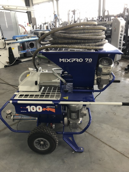 Zdjęcie przedmiotu: Putty aggregate with Europro Mixpro 70 + Jetmix 100 mixer