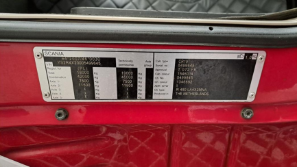 Zdjęcie przedmiotu: SCANIA R450 E6 20.1t LA 4x2 NA Highline