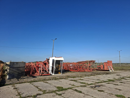 Zdjęcie przedmiotu: Żuraw wieżowy MAN GHH Logistics GmbH WOLF (WOLFFKRAN) WK71SL