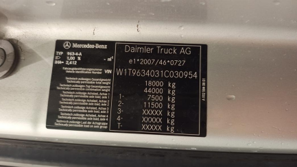 Zdjęcie przedmiotu: Mercedes-Benz Actros 1845 LS E6 18.0t