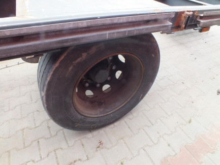 Zdjęcie przedmiotu: Box and curtain trailer with central axles WIELTON PC2