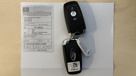 Zdjęcie przedmiotu: Ford Transit Custom 320 2.0 TDCi E6.2 3.3t L2 Tourneo Active Oświadczenie o utracie DR