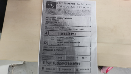 Zdjęcie przedmiotu: Renault Trafic 2.0 dCi L2H1 HD Extra E6