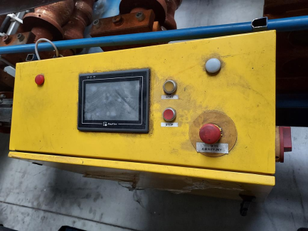 Zdjęcie przedmiotu: A line for the production of BUD-MASZ D-23F metal roof tiles