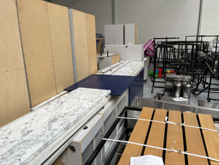 Zdjęcie przedmiotu: Zestaw zabudowy meblowej lokalu gastronomicznego