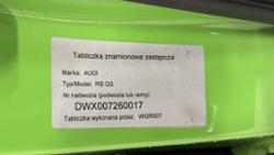 Zdjęcie przedmiotu: Audi Q3 RS S tronic