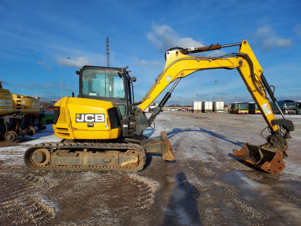 Zdjęcie przedmiotu: JCB 85Z-1 tracked mini excavator