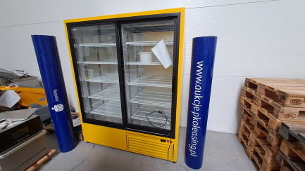 Szafa Chłodnicza SCH-SR1600 + Półki Gęste + Malowanie Ral 1021 Żółty Kadmowy Połysk