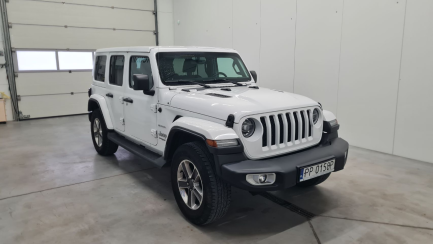 Zdjęcie przedmiotu: Jeep Wrangler Unlimited GME 2.0 Turbo Sahara aut Oświadczenie o utracie DR