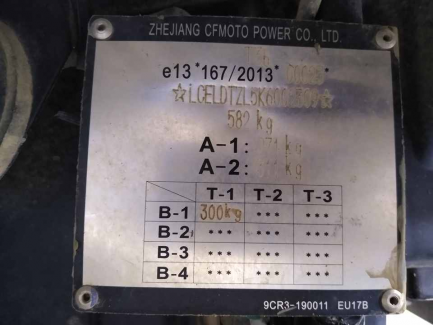 Zdjęcie przedmiotu: CFMOTO C Force 520 EFI