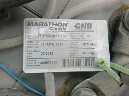 Zdjęcie przedmiotu: W&oacute;zek widłowy elektryczny Mitsubishi FB 15KRT PAC