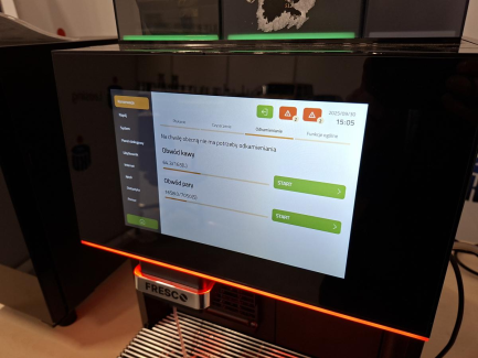 Zdjęcie przedmiotu: Ekspres ciśnieniowy do kawy FRESCO X580C + Lodówka MILK COOLER C5