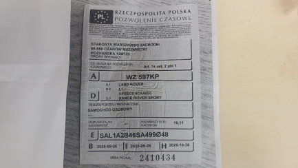 Zdjęcie przedmiotu: RANGE ROVER Sport 3.0 P460e PHEV Dynamic SE