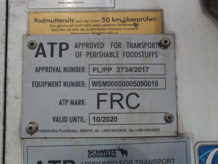 Zdjęcie przedmiotu: AUCTION OF THE DAY SCHMITZ CARGOBULL AG SKO 24L-13.4 Refrigerator