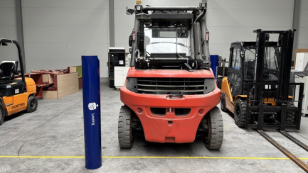 Zdjęcie przedmiotu: Spalinowy w&oacute;zek widłowy Linde H50T-02 