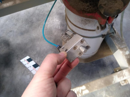 Zdjęcie przedmiotu: Pneumatic press for mounting PMJ-SZ drawers