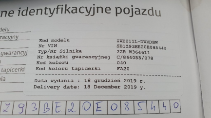 Zdjęcie przedmiotu: Toyota Corolla Combi 1.8 Hybrid Active + LPG