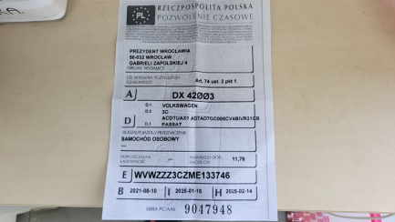 Zdjęcie przedmiotu: Volkswagen Passat Kombi Alltrack 2.0 TDI 4Mot. DSG