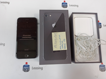 Zdjęcie przedmiotu: Wiosenne obniżki| Prowizja 0% LOCKED Smartphone Apple iPhone 8 64GB Star Gray MQ6G2PM / A, DEVICE LOCKED WITH APPLE ID PASSWORD