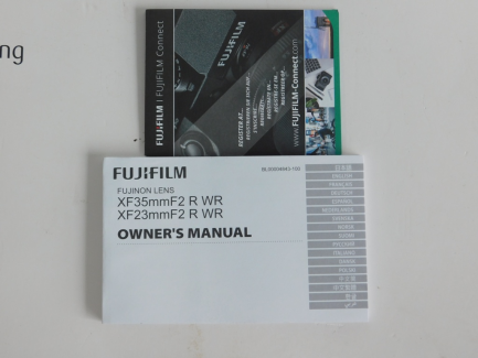 Zdjęcie przedmiotu: Camera with Fuji Film Corporation lens: body - XT3 / lens - XF35mmF2 R WR