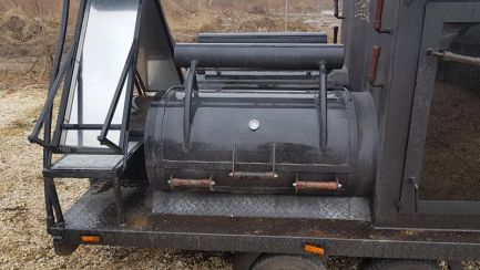 Zdjęcie przedmiotu: Wiosenne obniżki| Prowizja 1% Gastronomic trailer grill-smokehouse TA-NO