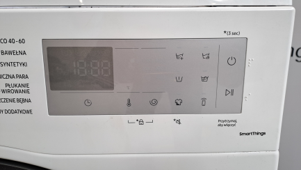 Zdjęcie przedmiotu: Washing machine SAMSUNG WW90CGC04DAH AI Energy EcoBubble 9kg 1400 rpm