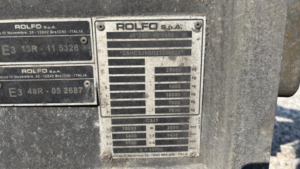 Zdjęcie przedmiotu: ROLFO HERCULES C3 GEGCBEDA 24.0t Oświadczenie o utracie DR