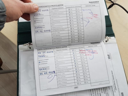 Zdjęcie przedmiotu: W&oacute;zek widłowy Jungheirich EFG220 GE115-310ZT