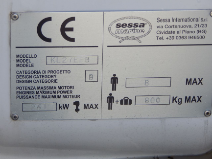 Zdjęcie przedmiotu: Jacht motorowy KEY LARGO 27 EFB