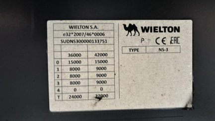 Zdjęcie przedmiotu: WIELTON NS3K Високобортовий 