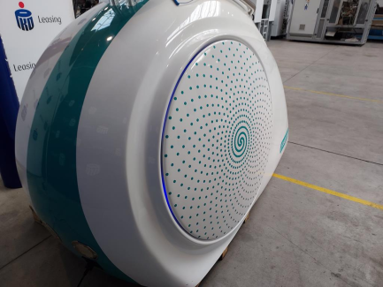 Zdjęcie przedmiotu: NO COMMISSION Body Shape cosmetic device BIOPROFIT Sp. z o. o. - a device based on a negative pressure system combining the advantages of physical effort, negative pressure and IR radiation.