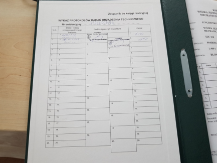 Zdjęcie przedmiotu: W&oacute;zek widłowy Jungheirich EJC 214 115 535 DZ