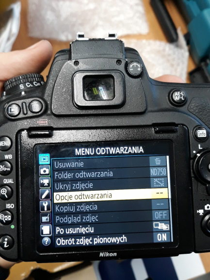 Zdjęcie przedmiotu: NIKON D750 body camera + NIKON 50mm F1.4 G AF-S lens