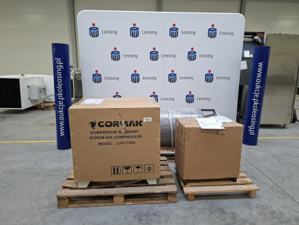 Kompresor śrubowy CORMAK LUFT 1000 + osuszacz + zbiornik