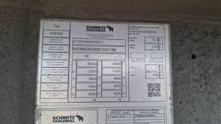 Zdjęcie przedmiotu: SCHMITZ SKI 24 Dump Steel