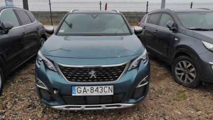 Zdjęcie przedmiotu: Peugeot 5008 2.0 HDI E6 GT 180 S&S Aut Attention! Evidence held electronically!