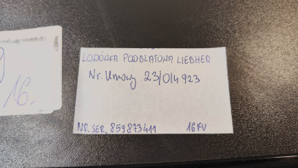 Zdjęcie przedmiotu: Холодильна шафа Liebherr FKvesf 1805