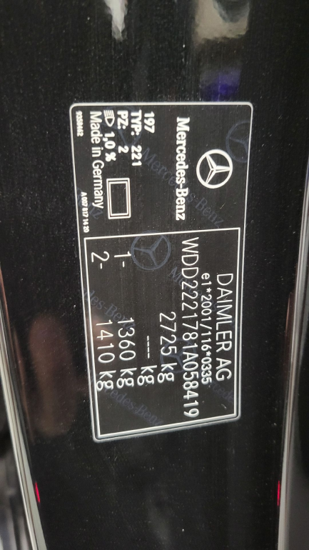 Zdjęcie przedmiotu: Mercedes-benz S 63 AMG 4-Matic L