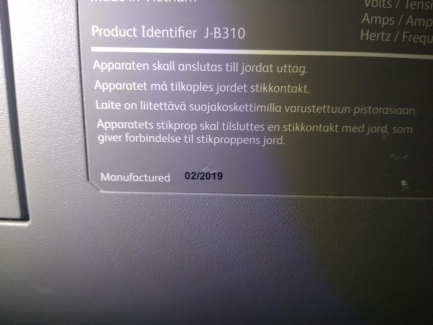 Zdjęcie przedmiotu: XEROX VersaLink C7025 Multifunction Printer