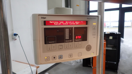 Zdjęcie przedmiotu: Inkubator otwarty DRAGER Babytherm 8010