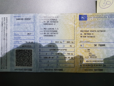 Zdjęcie przedmiotu: Bmw X1