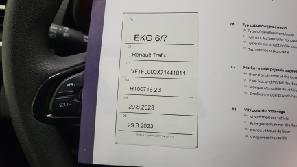 Zdjęcie przedmiotu: Renault Trafic 2.0 dCi L2H1 HD Extra E6