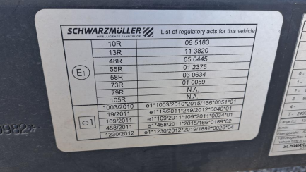 Zdjęcie przedmiotu: SCHWARZM&Uuml;LLER J-SERIE 36.0t Mega Dropside