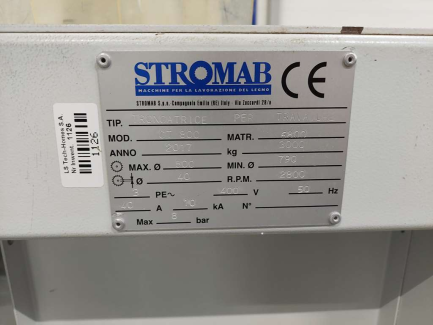 Zdjęcie przedmiotu: Centrum obr&oacute;bcze do cięcia belek o dużych rozmiarach Stromab CT 800