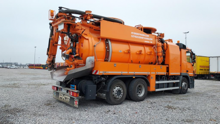 Zdjęcie przedmiotu: Samoch&oacute;d specjalny do czyszczenia kanalizacji Mercedes-Benz 2544 L Actros E5 25.0t