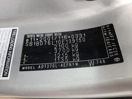 Zdjęcie przedmiotu: Toyota Avensis 2.0 D-4D Active