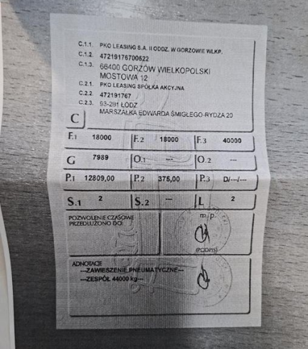 Zdjęcie przedmiotu: Mercedes-benz Actros E6 18.0t