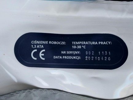 Zdjęcie przedmiotu: OMNIOXY DUO hyperbaric chamber