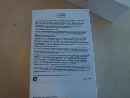 Zdjęcie przedmiotu: Smartphone APPLE iPhone XS A2097 64 GB